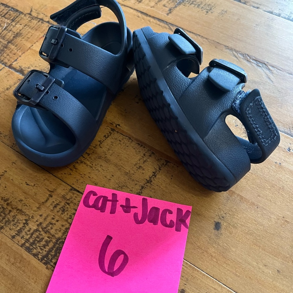 CAT AND JACK BLUE SANDALS